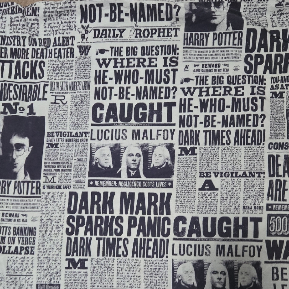 Pottery Barn Teen Harry Potter FULL Bedsheets Set